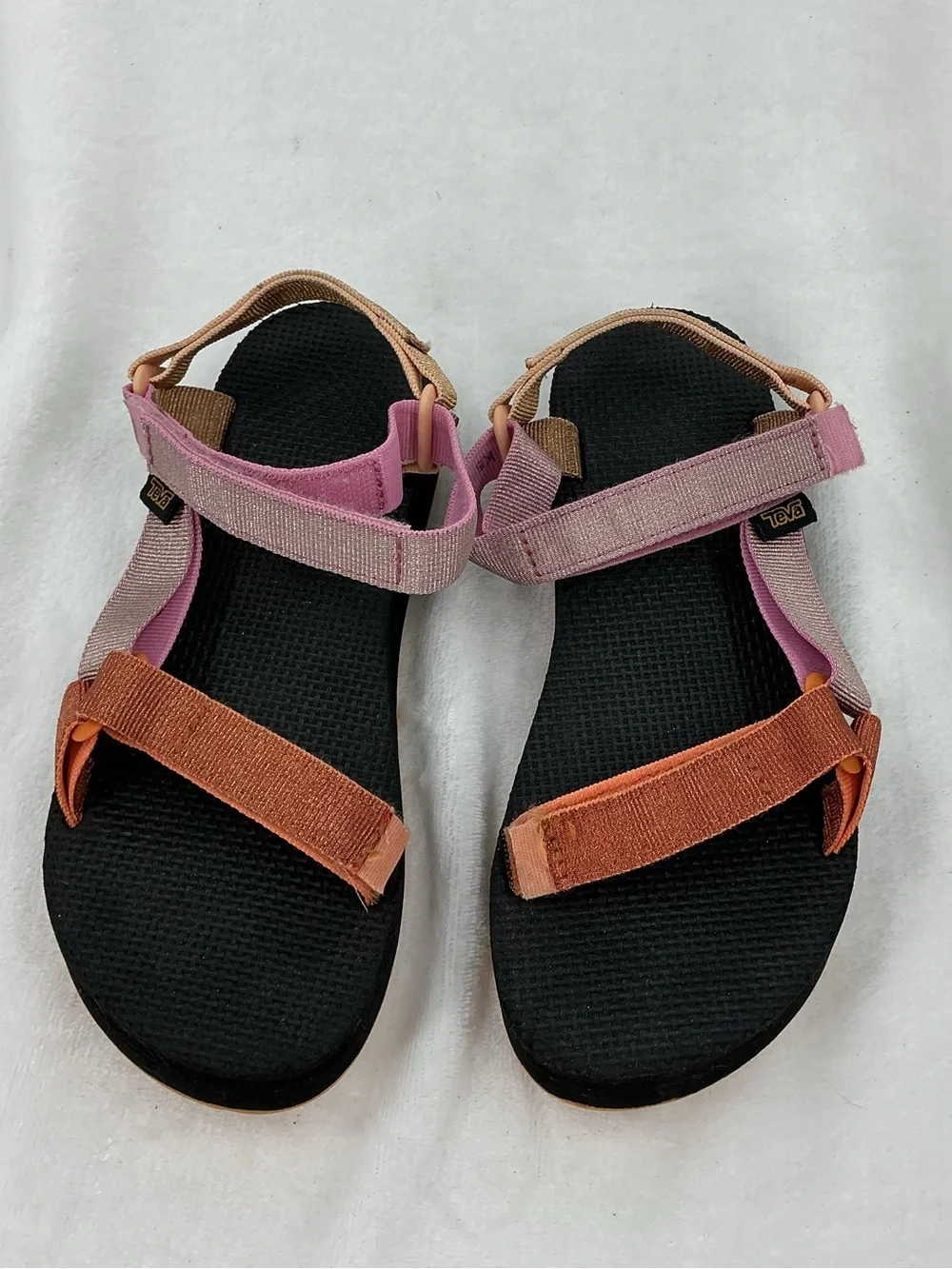 Teva Women's Pink and Orange Sport Sandals b58